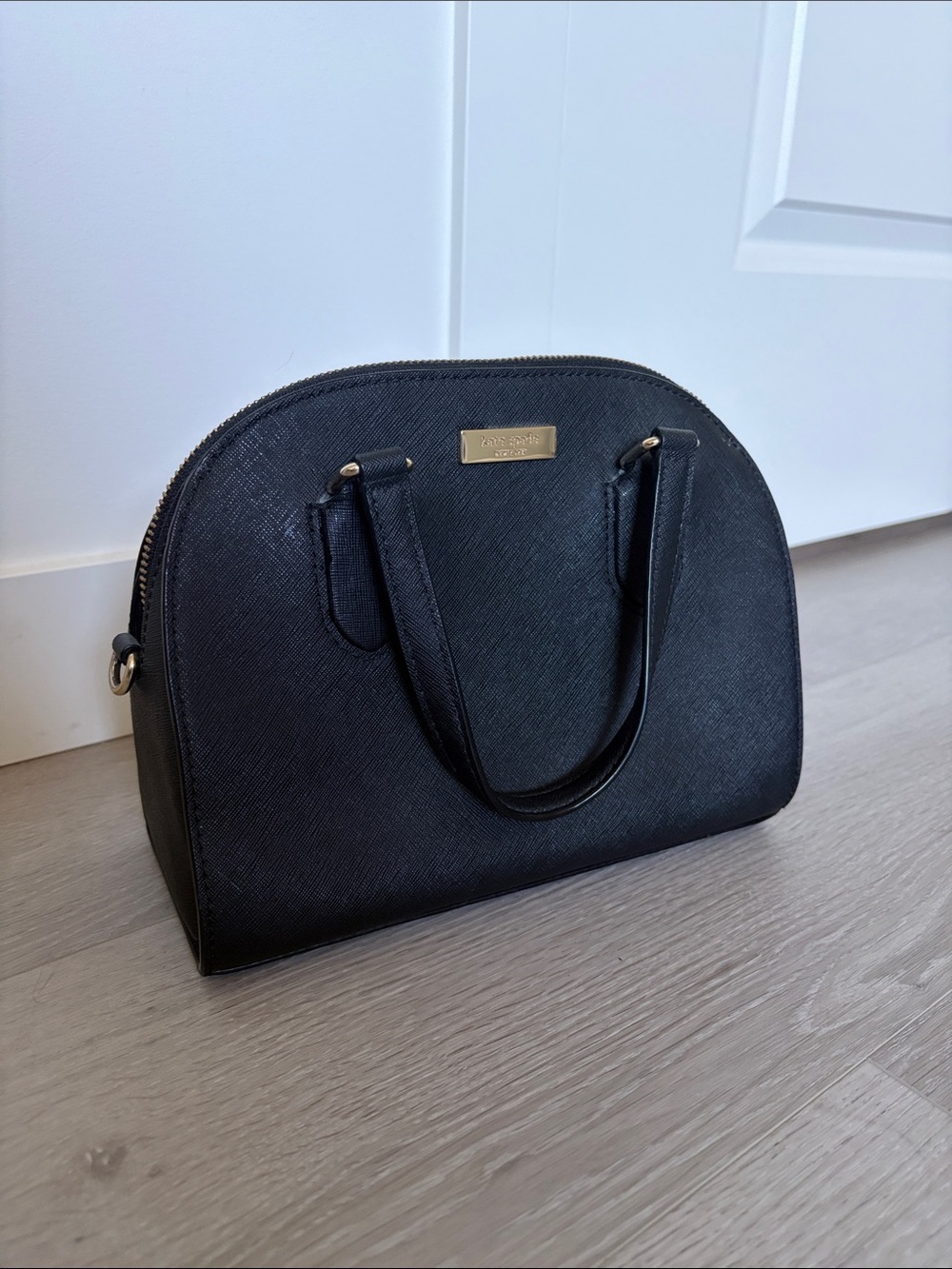 Kate Spade Laurel Way Leather Reiley Dome Satchel Bag